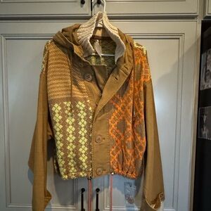 WOMENS free people jacket size large never won
